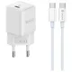 Yison Celebrat C-H7-EU 20W Charger Adapter with Type-C Cable